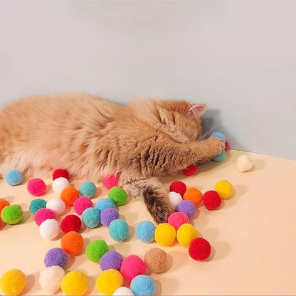 JollyGun™ Peluş Top Fırlatan Kedi Oyuncağı | İnteraktif Av Oyunu