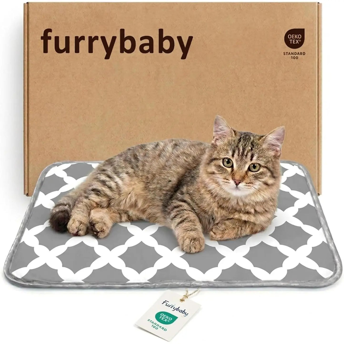Dog Cooling Mat for Dogs & Cats, Soft Breathable Cooling Pad for Dog Bed, 23"X18" Self Cooling Crate Mat for Dogs, No Gel Washable Non-Slip Pet Cooling Mat Indoor Outdoor, Leaf