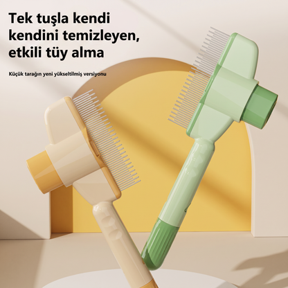 Evcil hayvanların tüy bakımı için çok amaçlı bakım tarağı