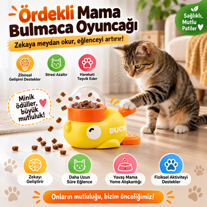 Basmalı Köpek Ödül Mama Oyuncağı | İnteraktif Zeka ve Eğitim Oyuncağı