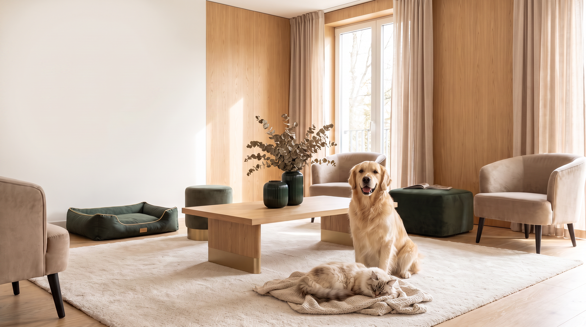 Kedi ve köpeklerin günlük ihtiyaçları için bakım ve yaşam ürünleri