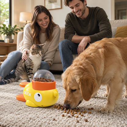 Basmalı Köpek Ödül Mama Oyuncağı | İnteraktif Zeka ve Eğitim Oyuncağı